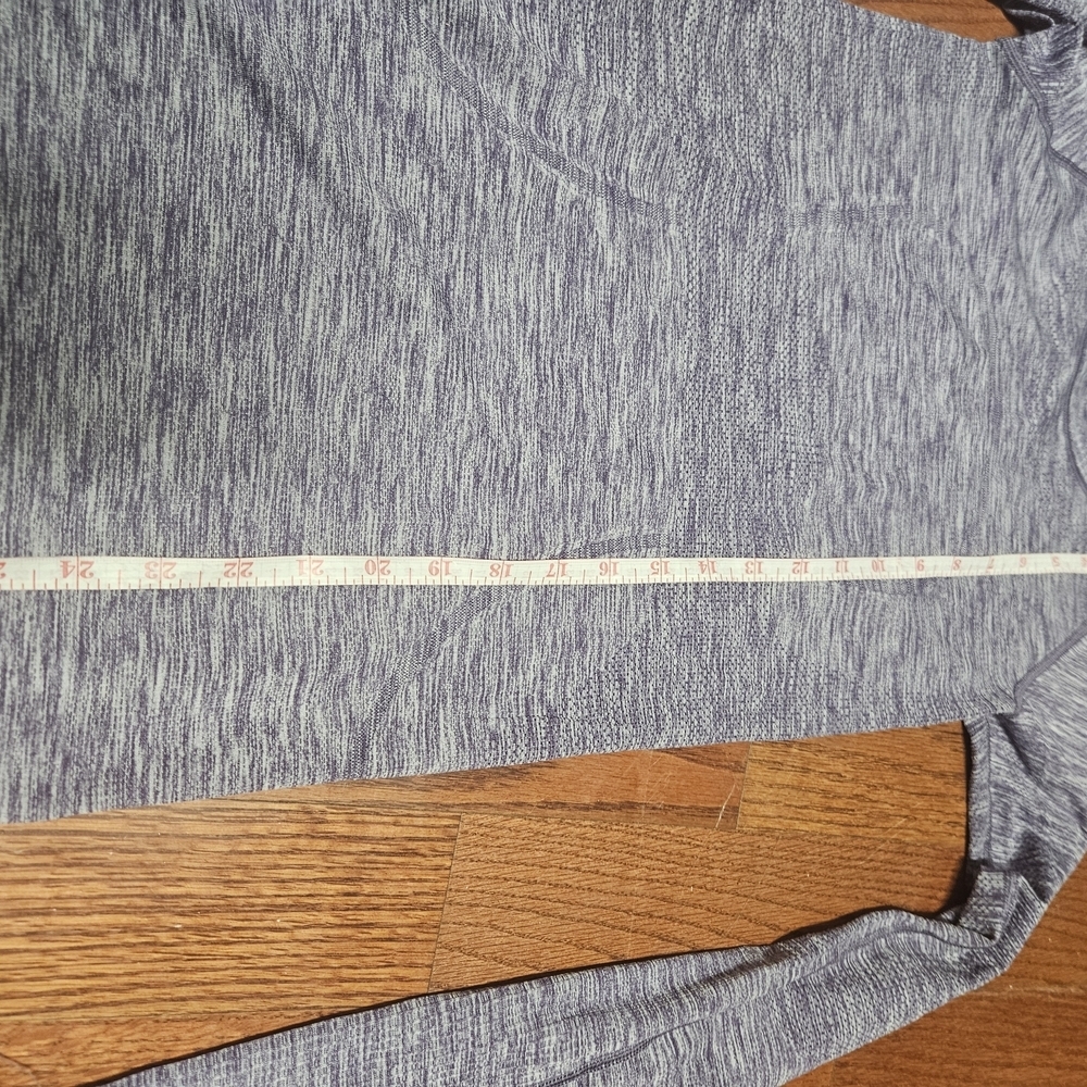 Lululemon Athletica Gray Fitted Long Sleeve T-Shirt - Picture 5 of 5